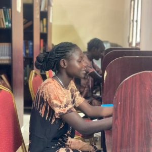 Library - studying 4